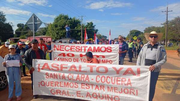 Sampedranos exigen caminos dignos y denuncian desidia del MOPC - Nacionales - ABC Color