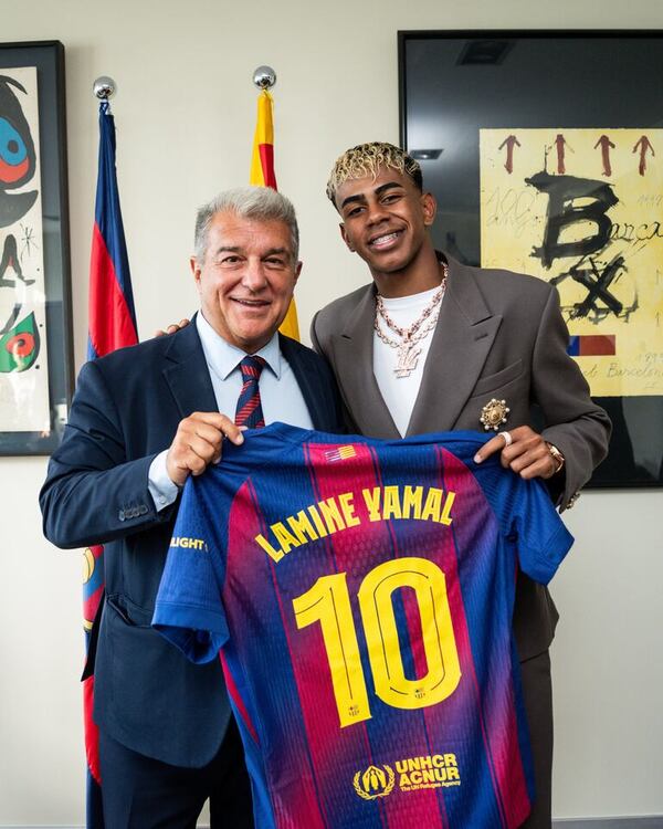 Lamine Yamal hereda el icónico ’10′ del Barcelona - Fútbol Español - ABC Color