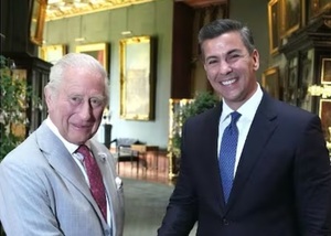 El Rey Carlos III recibió al presidente Peña en el Castillo de Windsor