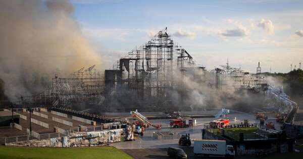 Diario HOY | Escenario principal del festival de música electrónica Tomorrowland se incendia en Bélgica