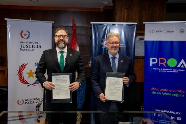Ministerio de Justicia y la UIP acuerdan promover la reinserción penitenciaria