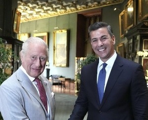 Presidente Peña se reunió con el rey Carlos III en el Castillo de Windsor - ADN Digital