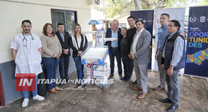 CARMEN DEL PNÁ: GOBERNACIÓN ENTREGA EQUIPOS MÉDICOS AL CENTRO DE SALUD