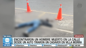 #URGENTE - Hallan cadáver en el barrio Villa Morra de Asunción