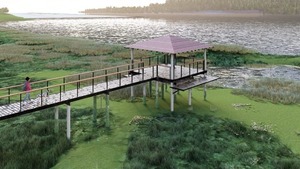 Senatur impulsa el turismo en Ñeembucú con la construcción del muelle mirador en Humaitá - ADN Digital