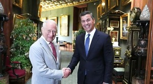 El rey Carlos III recibió al presidente Peña en el castillo de Windsor - ADN Digital
