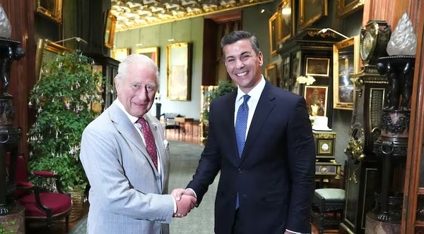 El rey Carlos III recibió al presidente Peña en el castillo de Windsor - ADN Digital
