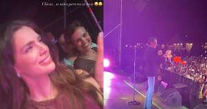 La Nación / ¿Escena de celos? Nadia Ferreira lanzó advertencia a las fans de Marc Anthony