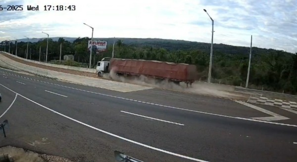 Una vez más, rampa de frenado en Pedrozo evitó una tragedia