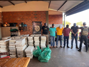 Canindeyú: decomisan dos toneladas de marihuana y detienen a cuatro personas