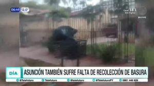 Asunción vive una crisis sanitaria por la acumulación de basura domiciliaria