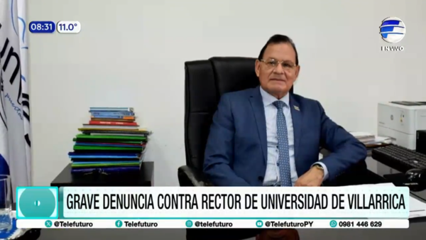 Grave denuncia por acoso contra el rector de la Universidad Nacional de Villarrica