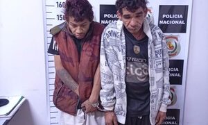 Capturan a dos adictos que asaltaron a joven
