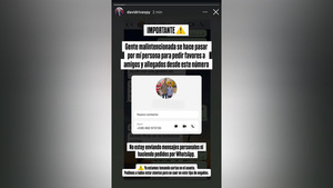 Alertan sobre personas que se hacen pasar por el senador David Rivas