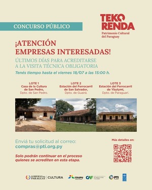 Abren concurso público para seleccionar propuestas de obras en sitios históricos del país - .::Agencia IP::.
