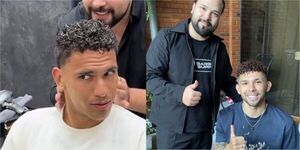 (GALERÍA) ¡Mirá quién es el otro pelotero albirrojo que suma a la moda de los rulos!