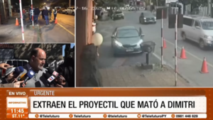 Crimen en Villa Morra: extraen el proyectil que mató a Dimitri