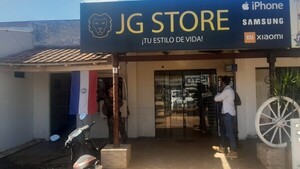 Desconocido asalta local de ventas de celulares en Santa Rosa del Aguaray