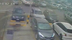 Video: Así tortolearon varios vehículos minutos antes del crimen en Asunción