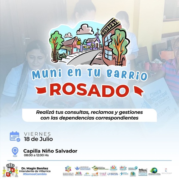 Muni en tu barrio irá a Rosado