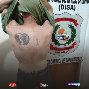 Detención por presunto homicidio doloso y simulación de hurto de vehículo en Villa Elisa - «TVS DIGITAL»