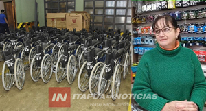 LA GOBERNACIÓN ENTREGARÁ 350 SILLAS DE RUEDAS EN LAS PRÓXIMAS SEMANAS