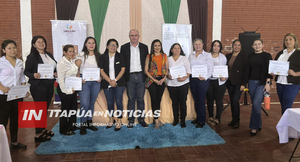 SAN JUAN DEL PNÁ. CLAUSURA CON ÉXITO CURSO DE ACABADO DE PRODUCTOS ARTESANALES