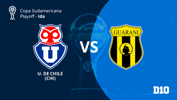 Universidad de Chile vs. Guaraní: Paso a paso