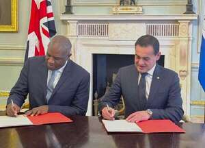Paraguay y Reino Unido firman “Carta de Amistad” para reforzar lazos - Nacionales - ABC Color
