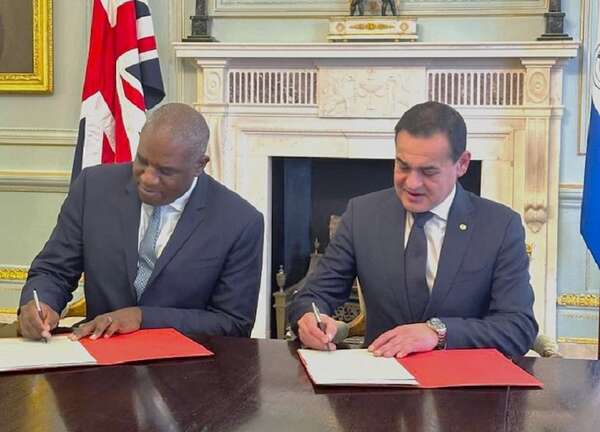 Paraguay y Reino Unido firman “Carta de Amistad” para reforzar lazos - Nacionales - ABC Color