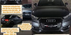 HURTARON VEHÍCULO DE ALTA GAMA EN CAMBYRETÁ 