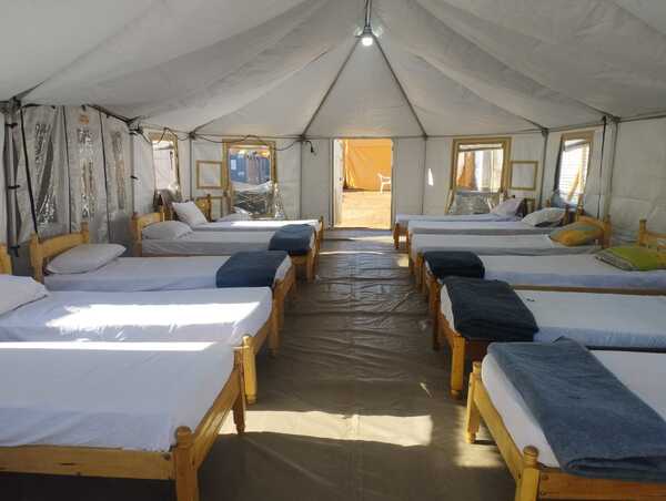 30 personas recibieron refugio en albergue de la SEN