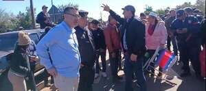 Sampedranos se movilizan por caminos dignos y dan tregua tras reunión con el gobernador - Nacionales - ABC Color