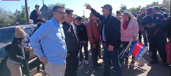 Sampedranos se movilizan por caminos dignos y dan tregua tras reunión con el gobernador - Nacionales - ABC Color