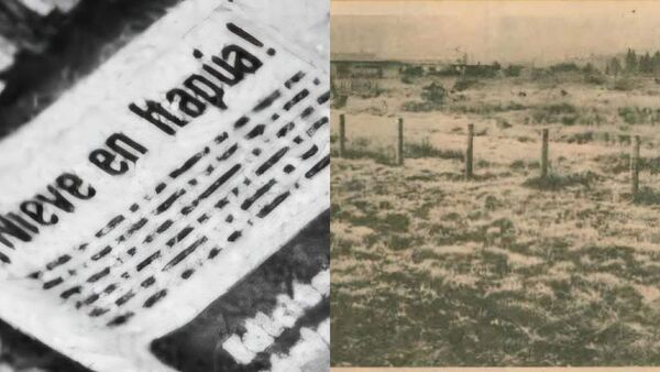 Se cumplen 50 años de la histórica nevada en Encarnación