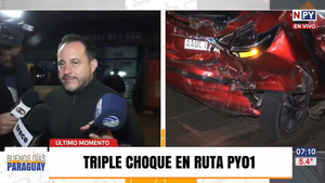 Choques con “efecto dominó” sobre la ruta Acceso Sur dejó graves perjuicios