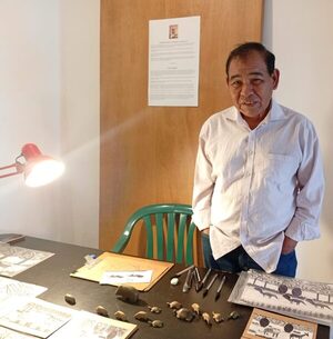Faustino Ortiz Ramírez, artista nivaclé, expone en la Manzana de la Rivera - .::Agencia IP::.