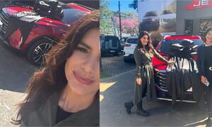 Ámparo Velázquez pureó por su nueva camioneta, ¡y atendé qué le recordaron!
