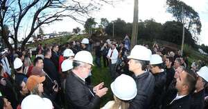 La Nación / Itaipú acompaña la puesta en marcha del ambicioso “Plan 1.000″ de pavimentación