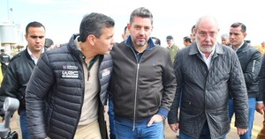 Peña llegó a Ciudad del Este para ordenar la interna colorada y apoyar a González Vaesken