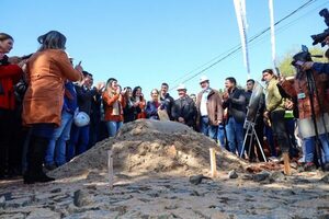 Hernandarias celebra llegada del «Plan 1000» con obras tipo empedrado