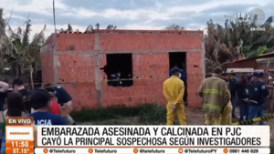 Detienen a una mujer por el asesinato de embarazada calcinada en Pedro Juan