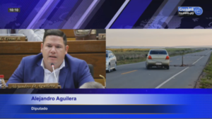 Diputado busca votos para aprobar declaración de emergencia vial de la Ruta de la Fe