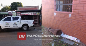 DELINCUENTES INGRESAN A FRUTERÍA, SUSTRAEN PRODUCTOS Y DINERO EN EFECTIVO