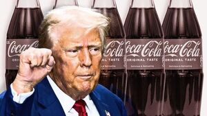 Trump cambia la f贸rmula de la Coca-Cola
