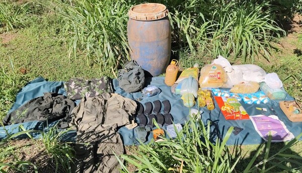 Hallan una caleta del "Ejército de Mariscal López" en Estancia, cerca de Horqueta, con camisa de Alejandro Ramos - La Tribuna