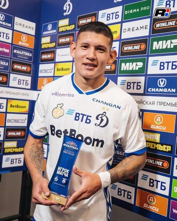 Liga Premier de Rusia: Cáceres anota para el Dinamo Moscú - Fútbol Internacional - ABC Color