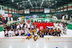 Alto Paraná recibió con alegría el Fuego Panamericano - Polideportivo - ABC Color