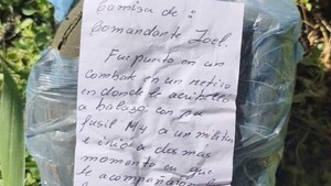 El elemento más llamativo hallado en una caleta del extinto Ejército del Mariscal López