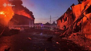 Al menos un muerto y seis heridos en un ataque nocturno de drones rusos sobre Ucrania